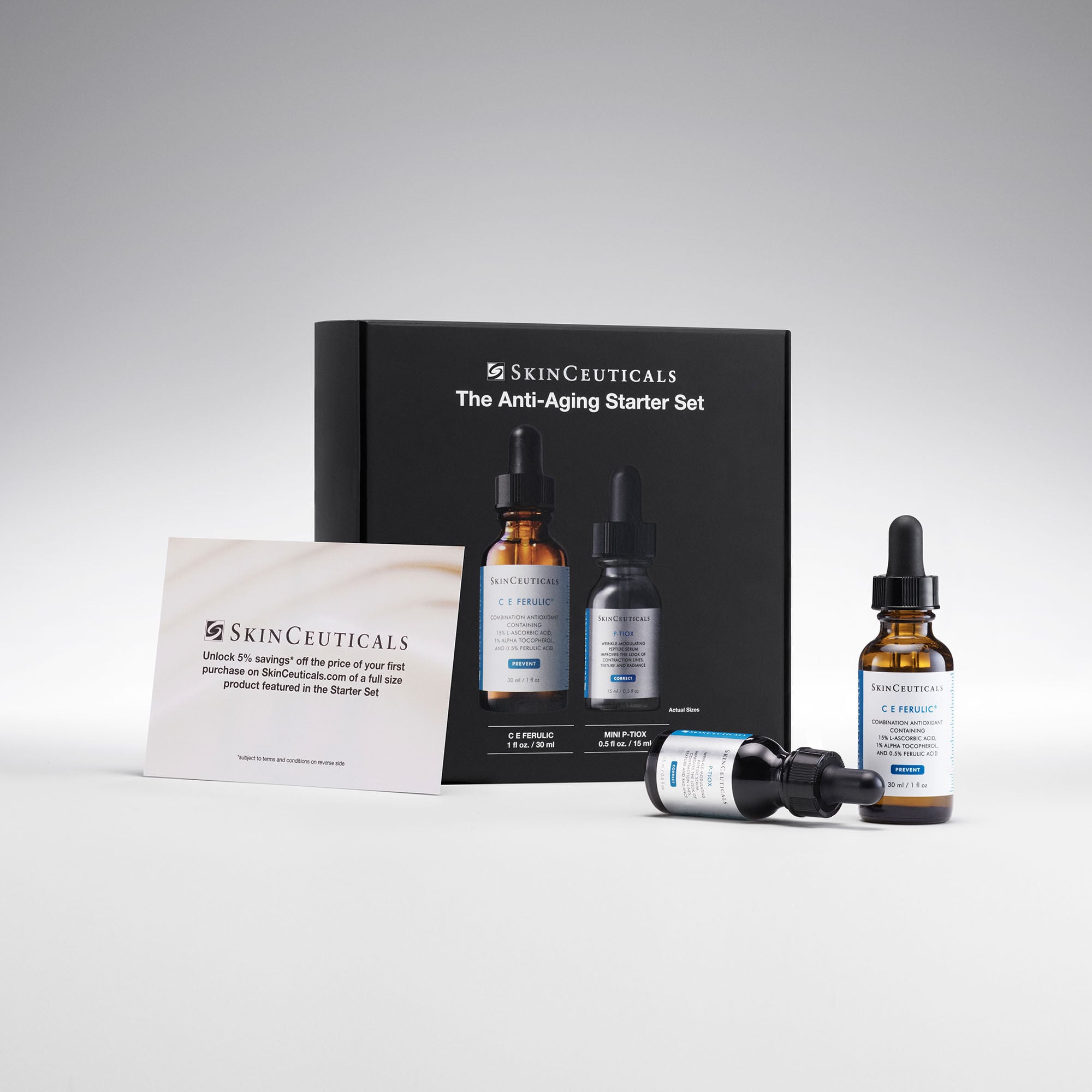 SkinCeuticals ANTI-AGING SYSTEM トライアルセット Anti-Aging Starter Set | SkinCeuticals